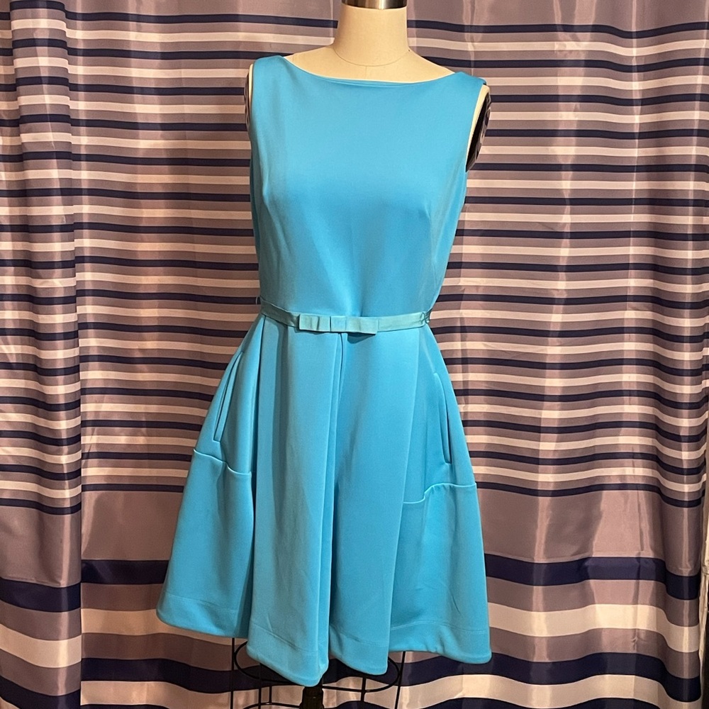 J Taylor, pleated, formal dress